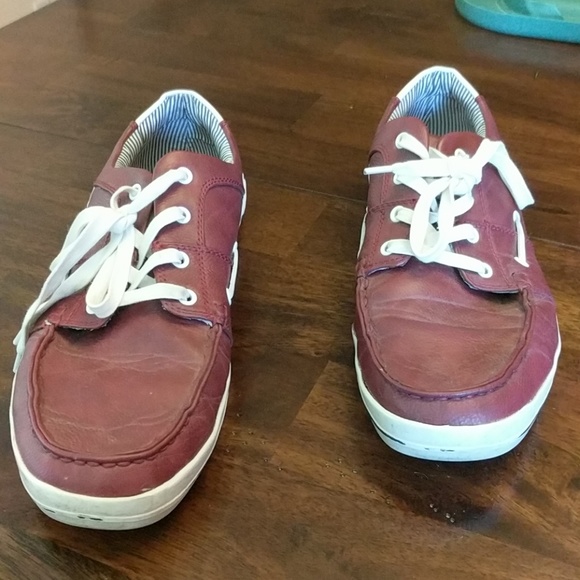 Aldo onadodda / maroon & white / size 10 us - Picture 2 of 2